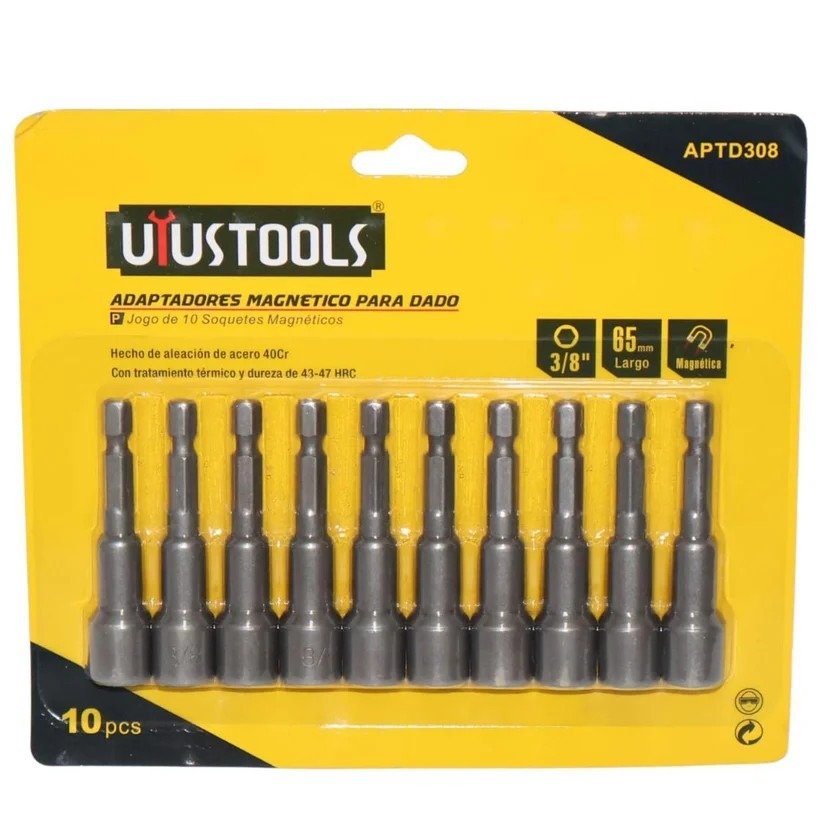 Copa Tornillo 3/8" Magnético APTD308 UYUSTOOLS 1 Copa Tornillo 3/8" Magnético APTD308 UYUSTOOLS