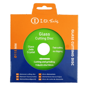 Disco Diamantado 4-1/2" Verde Para Vidrio Y Cerámica IO TOOLS