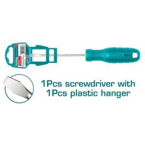 Destornillador Pala (6) 1/4″ x 5″ Cromo Vanadio 2156P TOTAL