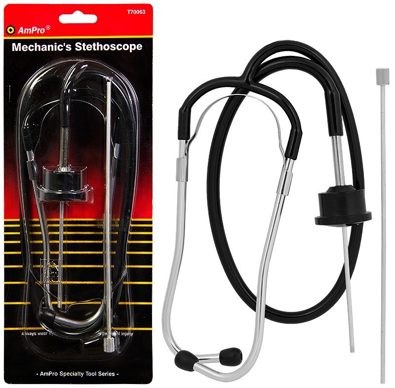 Estetoscopio Para Mecánico T70063 AMPRO 1 Estetoscopio Para Mecánico T70063 AMPRO