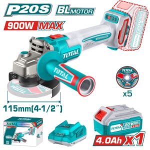 Pulidora 4-1/2"Inalámbrica  20V UTAGI261521 TOTAL
