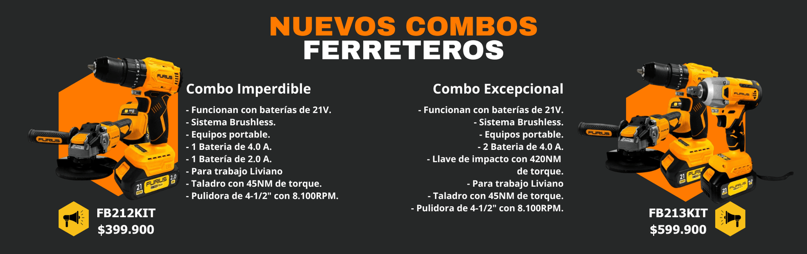 SLIDE COMBOS FURIUS