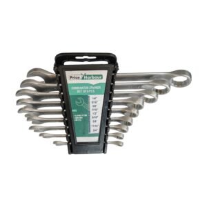 Llaves Mixtas Pulg 1/4″ A 3/4″ 9 Piezas PRICE HARBOUR