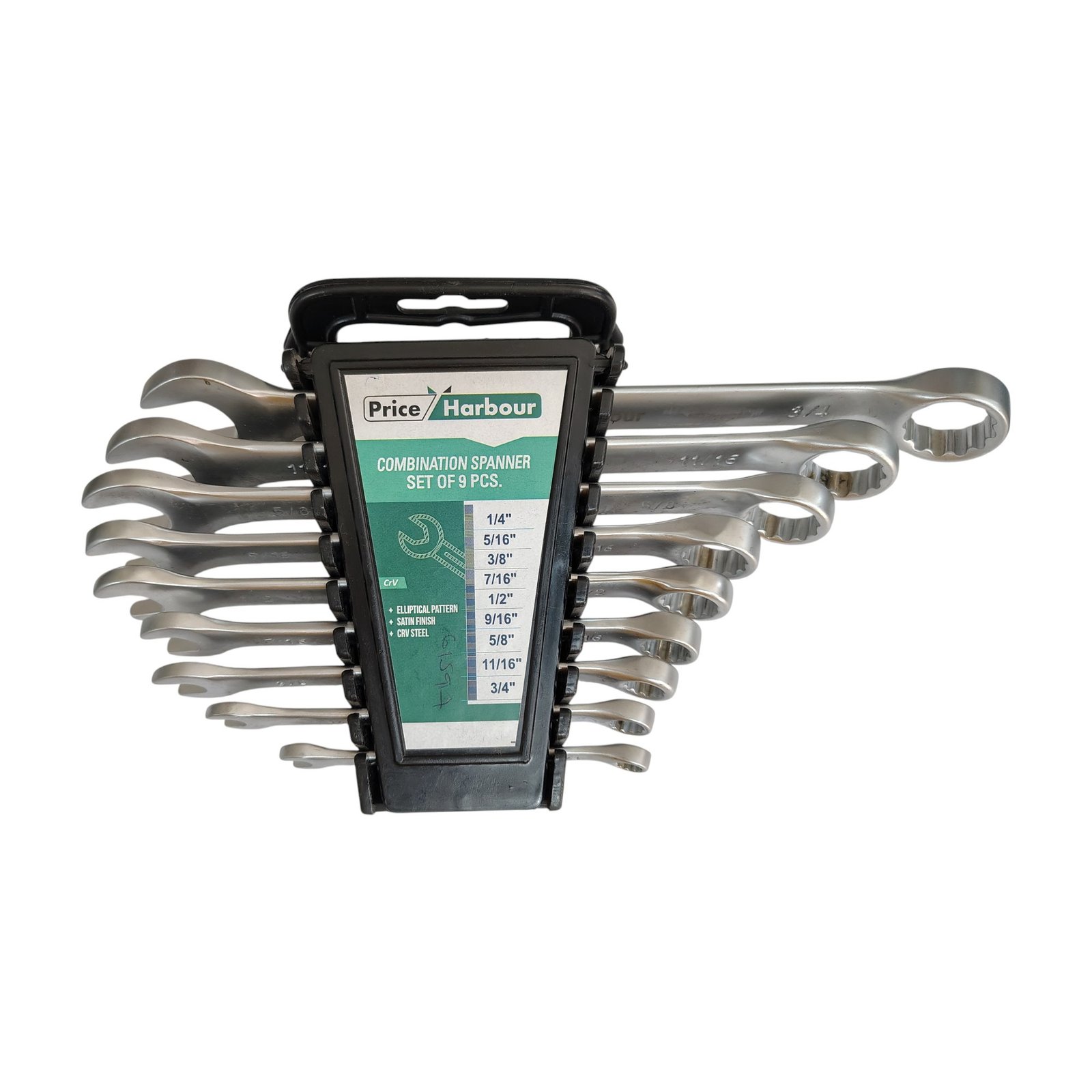 Llaves Mixtas Pulg 1/4″ A 3/4″ 9 Piezas PRICE HARBOUR 1 Llaves Mixtas Pulg 1/4″ A 3/4″ 9 Piezas PRICE HARBOUR