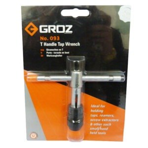 Volvedor Para Machuelo "T" 5/32" - 1/4" Con Ratchet 093R GROZ
