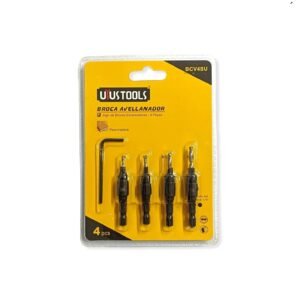 Avellanadores Para Madera #6,8,10,12 (4 PIEZAS) BCV4SU UYUSTOOLS