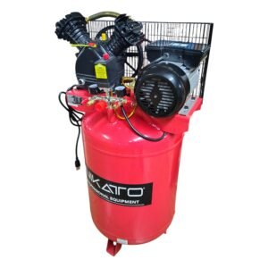 Compresor 3 HP 120 Lt De Polea, Vertical NIKATTO