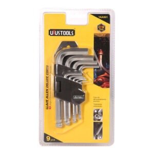Llaves Allen MM 1.5 - 10 (9 Piezas) Bola YAA901 UYUSTOOLS