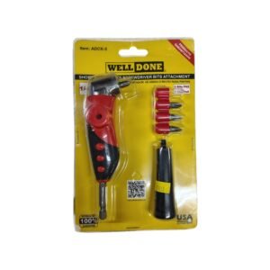 Adaptador Para Taladro, Ángulo 68° 1/4" ADCK-5 WELLDONE