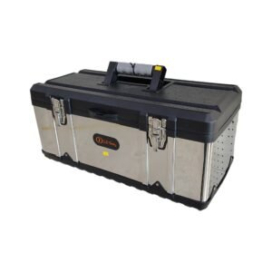 Caja Para Herramientas Metálica 23" Con Tapa Plástica IO TOOLS