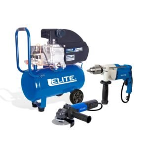 Compresor CA6256 + Taladro RD1390 + Pulidora AG152B Combo ELITE