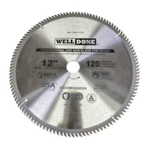 Sierra Circular 12″ x 120 Dientes Tungsteno Madera CWS-12120 WELLDONE