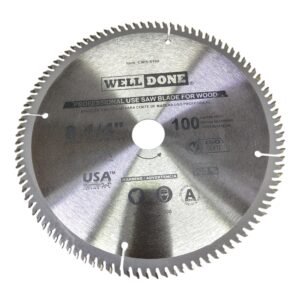 Sierra Circular 8.1/4″ x 100 Dientes Tungsteno Madera CWS-8100 WELLDONE