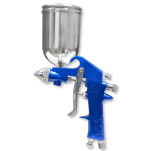 Pistola Para Pintar de Gravedad 600cc F75 Azul UDUKE