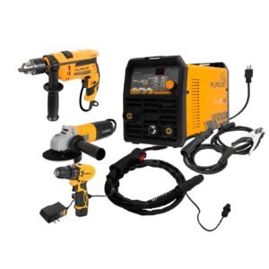 Soldador 120A + Pulidora FG71 + Taladro FD75 + Taladro FCD12 COMBO FURIUS