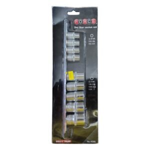 Copas Torx E10 - E24 9 Piezas Cte 3/8" y 1/2" 4095 FORCE